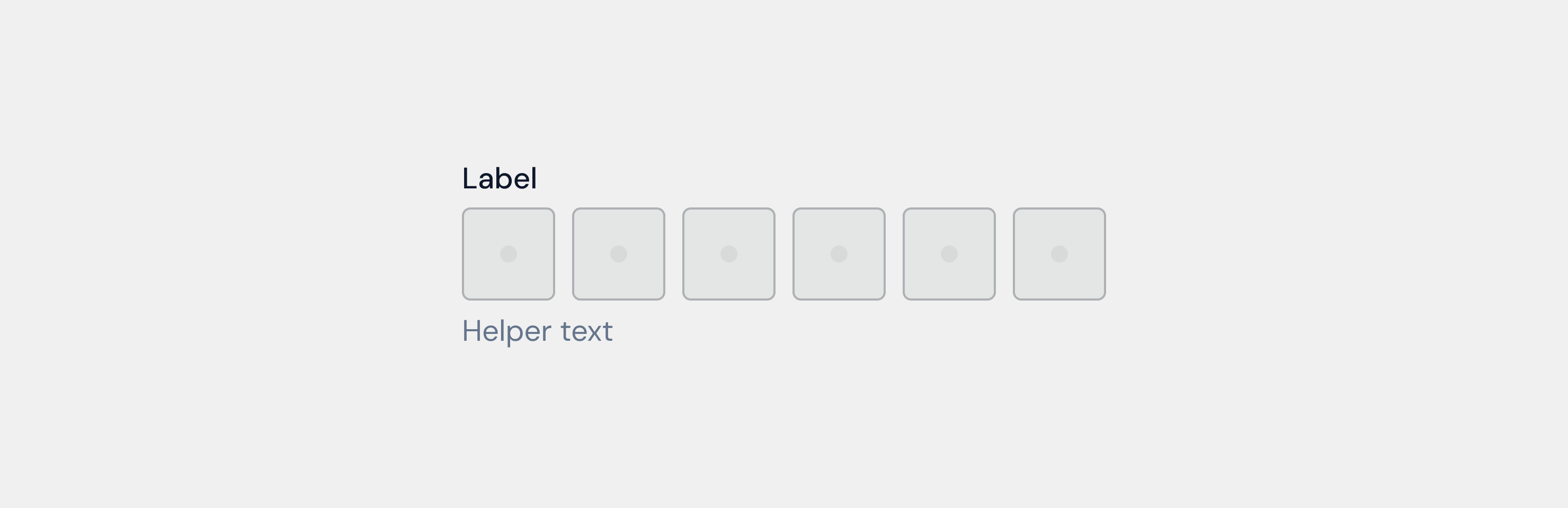 PIN Input Example Disabled